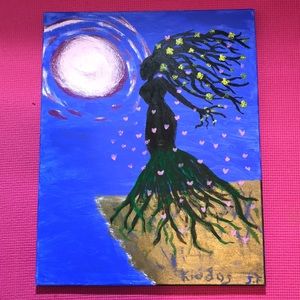 16X20 original hand painting on canvas.